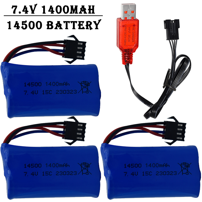 Rc Hobby Charger - Batteria agli ioni di litio 7.4V