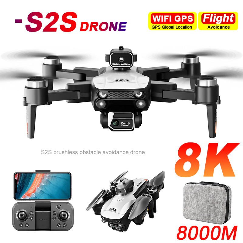 Rc Hobby China - Nuovo S2S Drone 8K Professionale HD