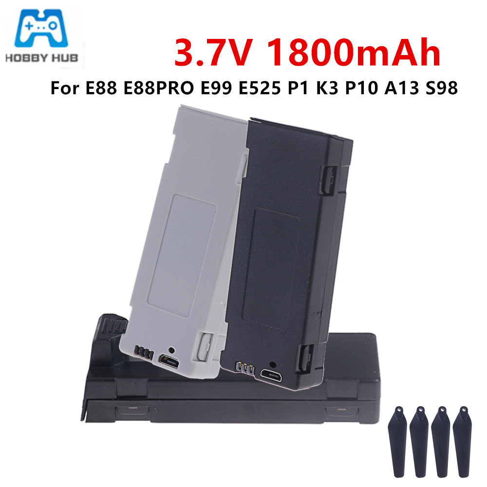 Rc Hobby Charger - Per E88 Batteria Batteria Ricaricabile 3.7V