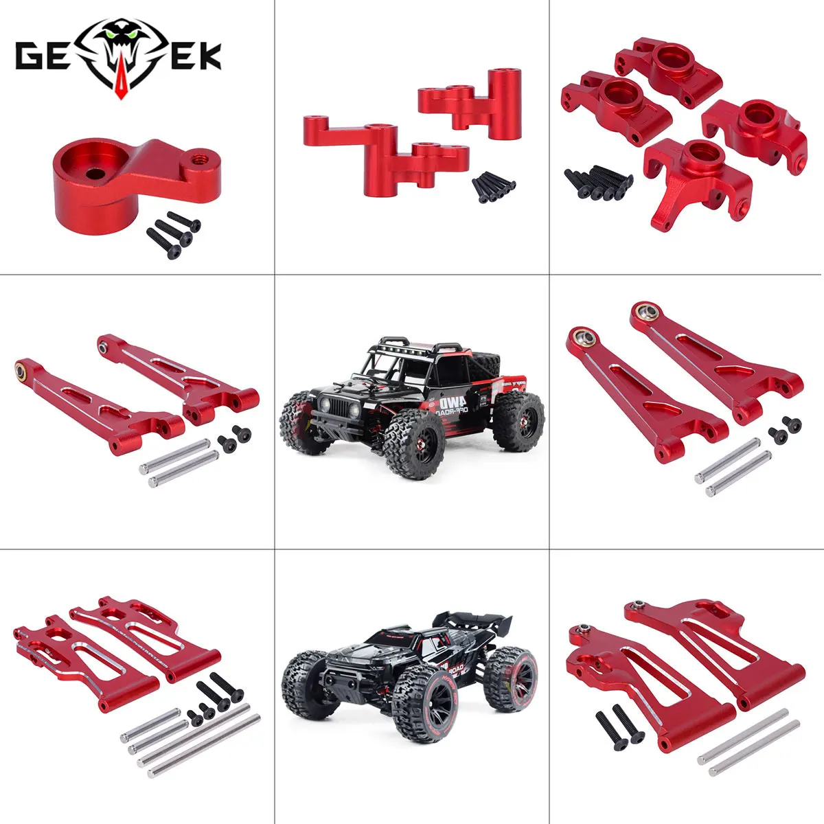 Rc Hobby Drift Car - Kit Bracci Oscillanti Anteriori e Posteriori