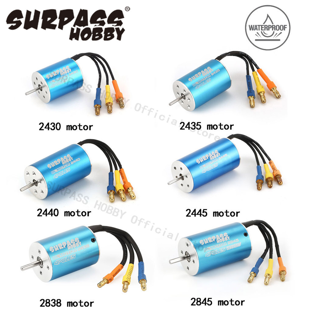 Rc Remo Hobby - SURPASS HOBBY Motore Brushless Impermeabile 2430