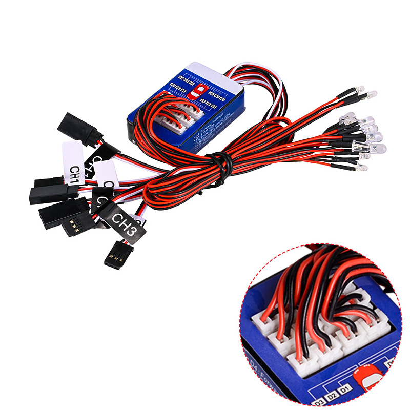 Rc Hobby Drift Car - Kit Sistema di Illuminazione RC a