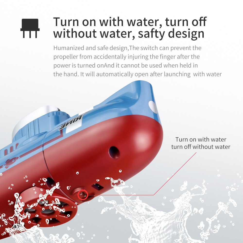 Rc Submarine Water - Mini Sottomarino RC per Bambini -
