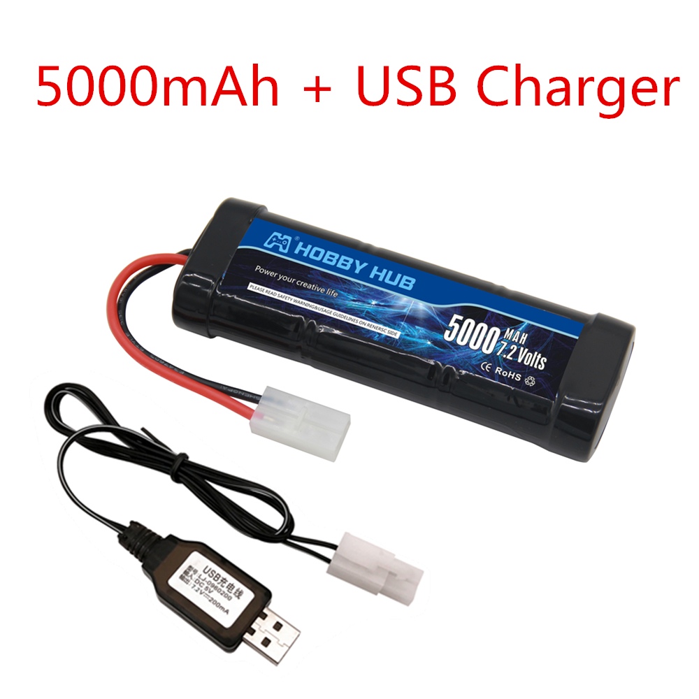Batteria Ni-MH da 7,2 V 5000 m - Rc Hobby Vehicles recensione e prezzo