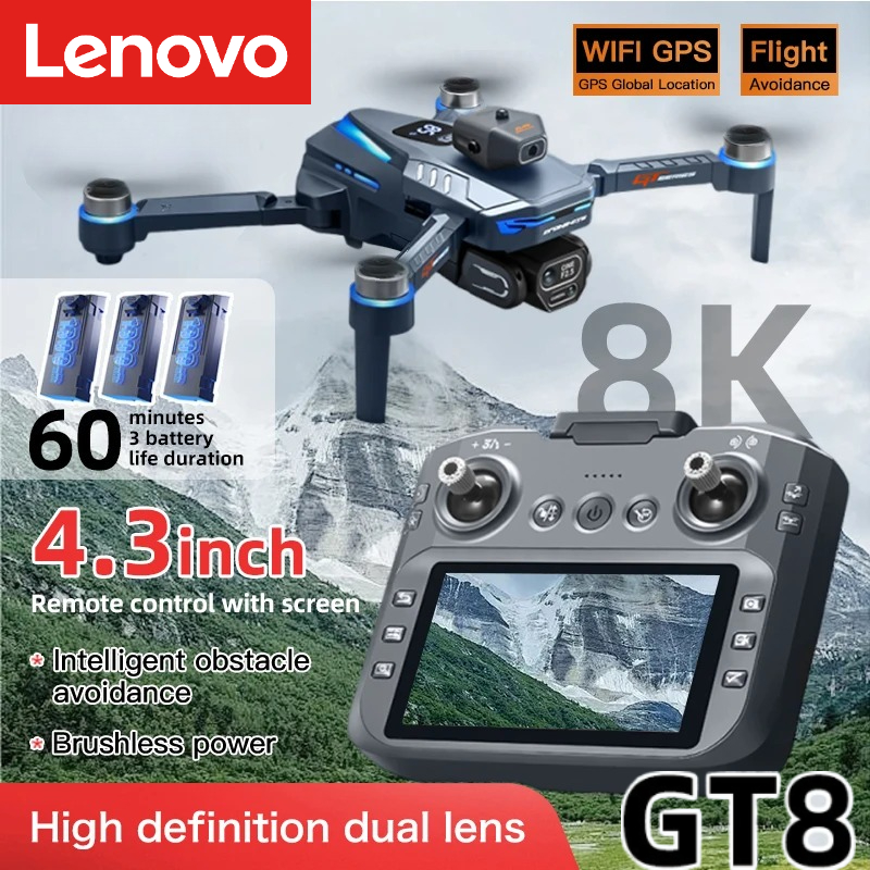 Drone Lenovo GT8 8K Profession - Rc Hobby China recensione e prezzo