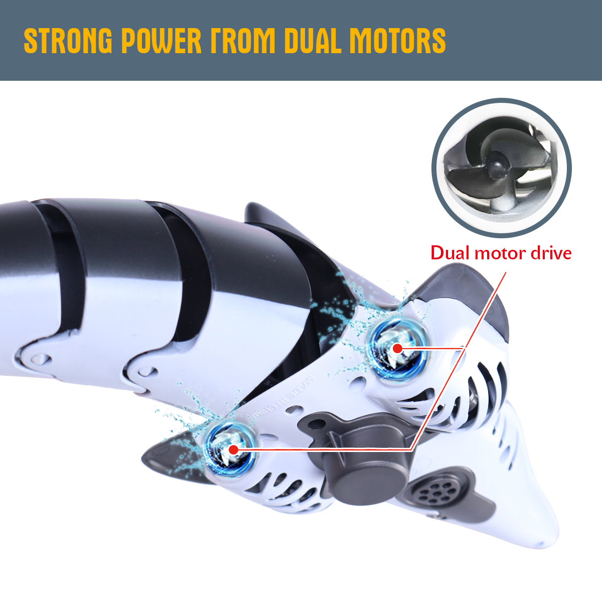 Shark Rc Dolphin whale Spray W - Rc Submarine Water recensione e prezzo