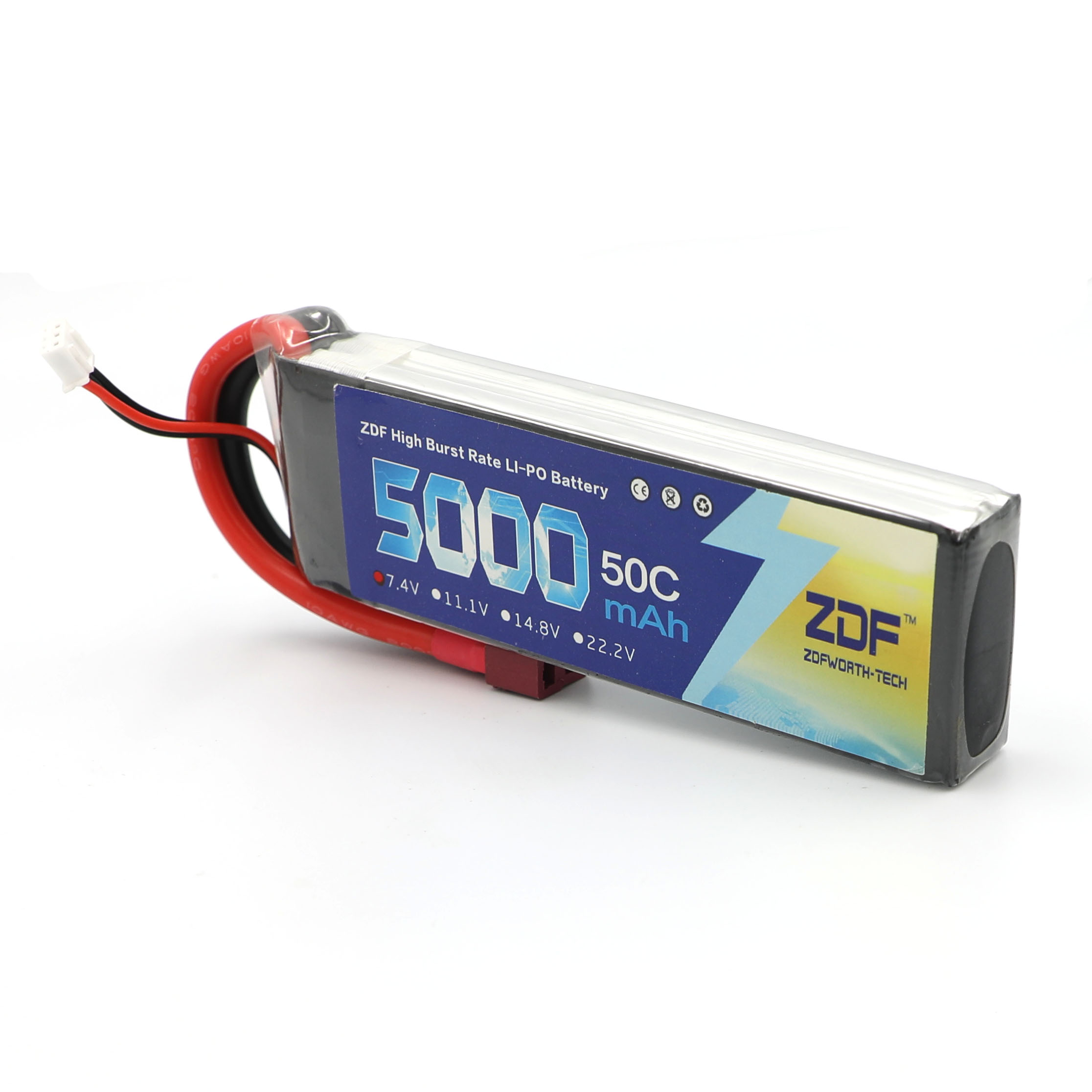 ZDF RC Lipo Batteria 7.4V 5000 - Rc Remo Hobby recensione e prezzo