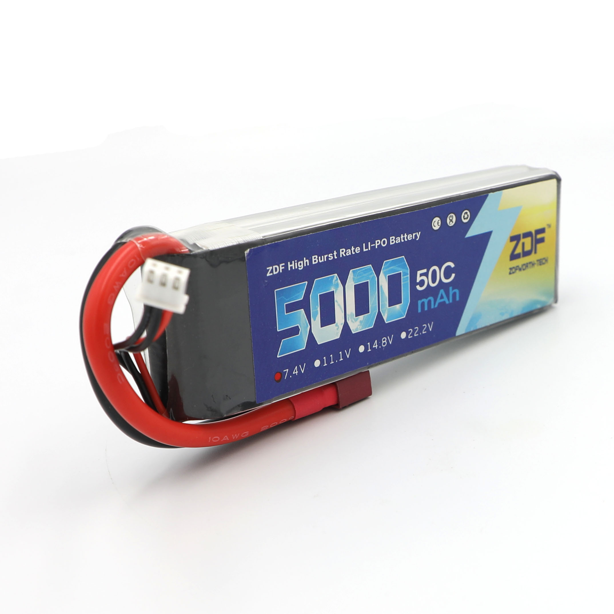 ZDF RC Lipo Batteria 7.4V 5000 - Rc Remo Hobby recensione e prezzo